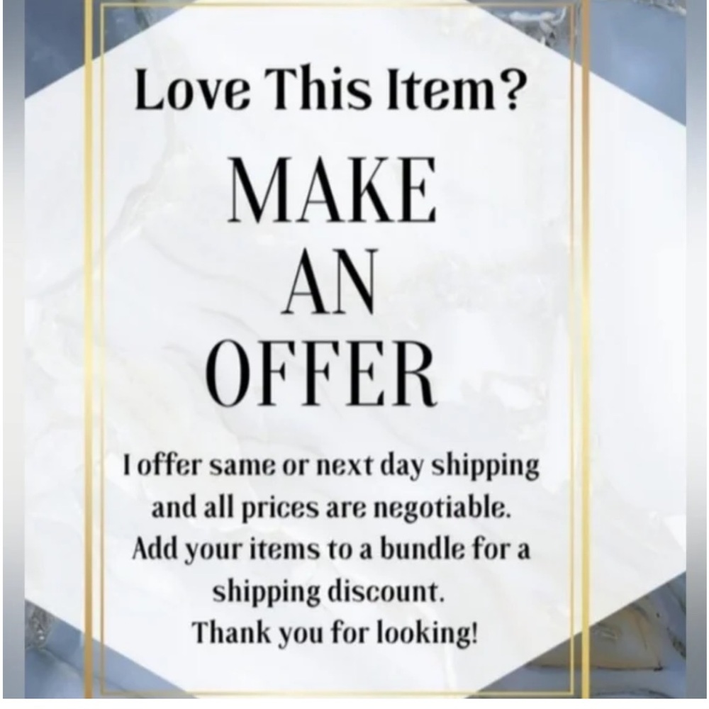 Reasonable offers always welcomed💞
Bundle and Save on shipping!!